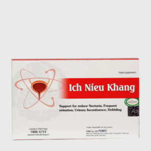 Viên uống Ích Niệu Khang hỗ trợ giảm tiểu đêm, tiểu nhiều lần, tiểu són (2 vỉ x 10 viên/hộp)