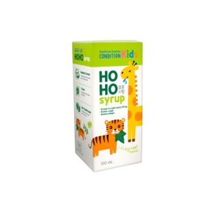 Thực phẩm bảo vệ sức khỏe Kolmar Condition Kids HoHo Siro hỗ trợ giảm ho do viêm họng (Hộp 100ml)