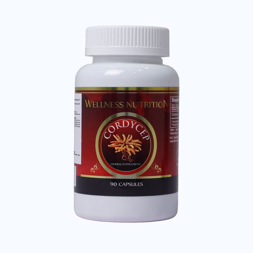 Wellness Nutrition Cordyceps Đông Trùng Hạ Thảo (Hộp 90 viên)