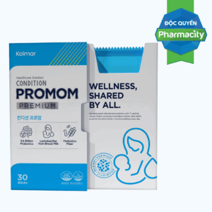 Thực phẩm bảo vệ sức khỏe Kolmar Condition Promom bổ sung lợi khuẩn, hỗ trợ tốt cho tiêu hóa (Hộp 30 gói)