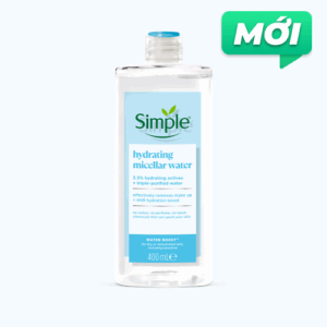 Nước Tẩy Trang Simple Làm Sạch Và Cấp Ẩm (Chai 400ml)