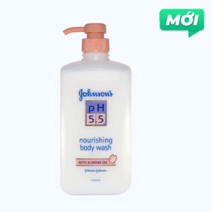 Sữa tắm dưỡng ẩm Johnson's pH 5.5  với dầu hạnh nhân (750ml)