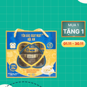 Yến Chưng Bestnest Hội An Nhân Sâm (Lốc 6 Hũ x 70ml)
