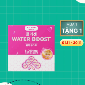 Nước uống Welson Beauty 10x Water Boost (Hộp 6 chai x 50ml)