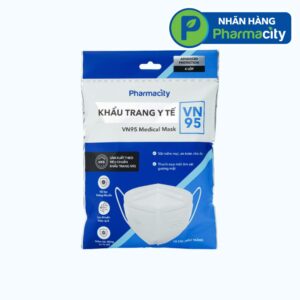 Khẩu trang y tế 4 lớp VN95 Pharmacity (Gói 10 cái)