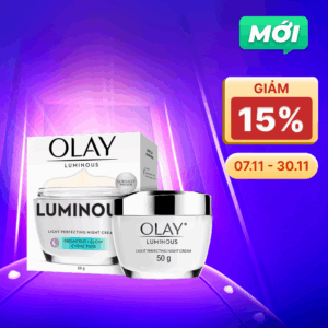 Kem Dưỡng Da Olay Luminous Ban Đêm Hỗ Trợ Làm Sáng Da  50g/ Hũ