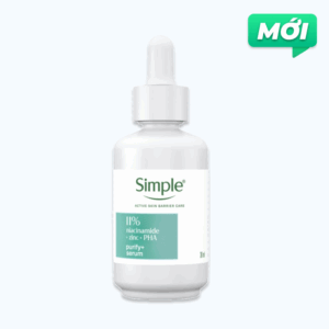 Tinh Chất SIMPLE 11% Niacinamide + ZINC+PHA Purify+ Serum (Chai 30ml)