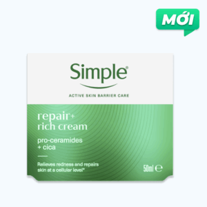 Kem dưỡng SIMPLE Repair+ Rich Cream (50ml)