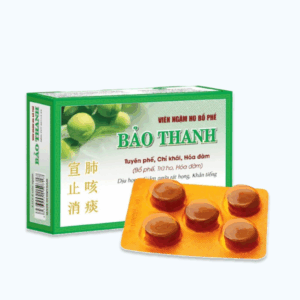 Viên ngậm Bảo Thanh (20 vỉ x 5 viên ngậm) – Bổ phế, giảm ho, dịu họng