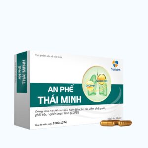 Viên uống Thái Minh An Phế hỗ trợ giảm đàm, giảm ho (Hộp 20 viên)