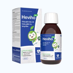 Siro Thái Minh Heviho hỗ trợ giảm ho, long đờm (Chai 100ml)
