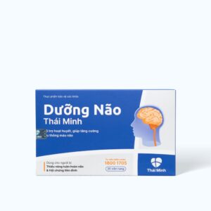 Viên uống Dưỡng Não Thái Minh hỗ trợ bổ não (Hộp 2 vỉ x 10 viên)
