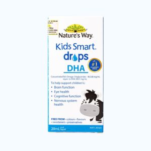 Siro NATURE'S WAY Kids Smart DROPS - DHA thúc đẩy sự phát triển của não bộ và hệ thần kinh ở trẻ nhỏ (Chai 20ml)