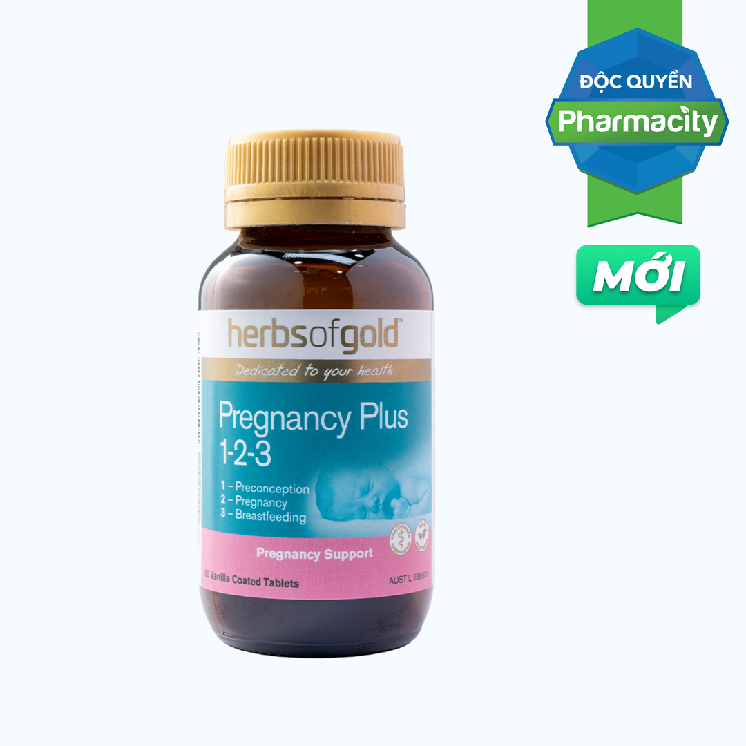 Thực phẩm bảo vệ sức khỏe Herbs of Gold Pregnancy Plus 1-2-3