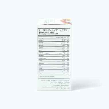 Thực phẩm bảo vệ sức khỏe Provibiol Vitamin (30 viên)