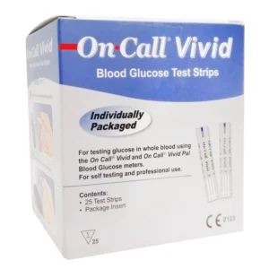 Que thử đường huyết On Call Vivid Acon (25 cây)
