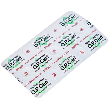 Viên dưỡng não O.P.Can OPC tăng cường trí nhớ, tập trung (2 vỉ x 15 viên)