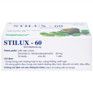 Thuốc Stilux-60 giúp an thần, gây ngủ, giảm đau (10 vỉ x 10 viên)