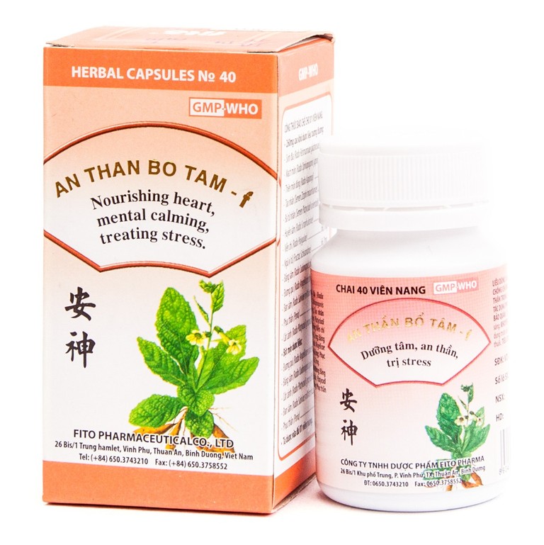 Thuốc An Thần Bổ Tâm - F Fito dưỡng tâm, an thần (40 viên)