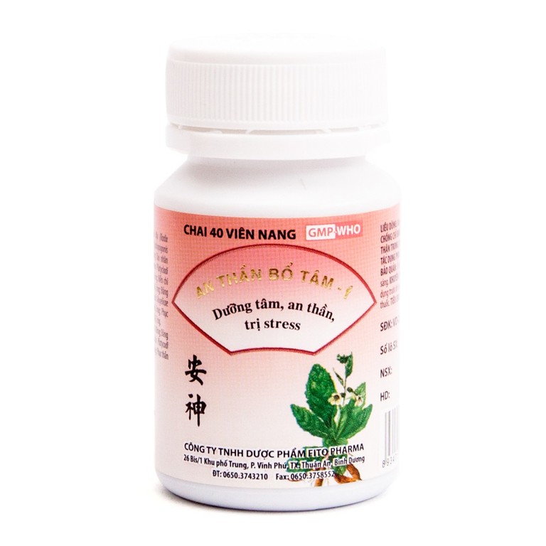 Thuốc An Thần Bổ Tâm - F Fito dưỡng tâm, an thần (40 viên)