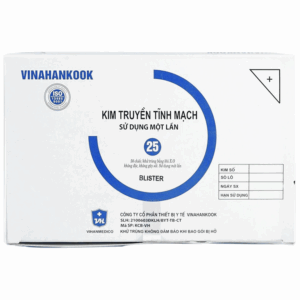 Kim bướm 25 Vinahankook truyền tĩnh mạch (50 Cây)