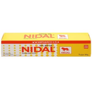 Gel bôi da Nidal Ampharco kháng viêm và giảm đau xương khớp (30g)