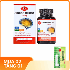 Thực phẩm bảo vệ sức khoẻ viên nang Ginkgo Biloba 120mg (30 viên)