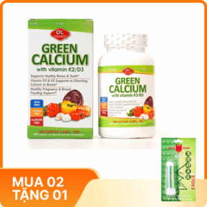 Thực phẩm bảo vệ sức khỏe GREEN CALCIUM (100 viên)