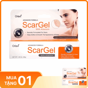 Orlavi ScarGel hỗ trợ làm mờ sẹo (35g)