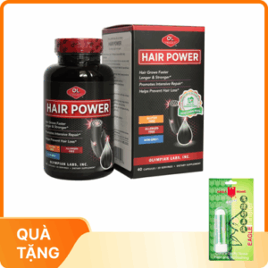 Thực phẩm bảo vệ sức khỏe viên nang Hair Power (40 viên )