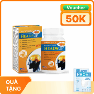Thực phẩm bảo vệ sức khỏe Provibiol Headsup (Hộp 60 Viên)