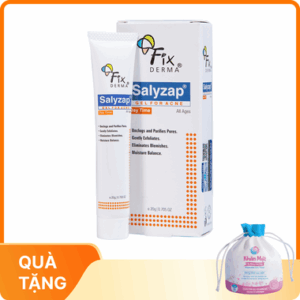 Gel Fixderma Salyzap Day Time giảm mụn và ngăn ngừa sự hình thành nhân mụn mới (20g)