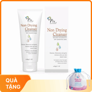 Sữa rửa mặt Fixderma Non Drying Cleanser hỗ trợ làm sạch bụi bẩn, bã nhờn (60g)