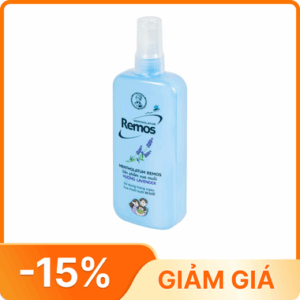 Xịt chống muỗi Remos hương Lavender xua muỗi suốt 10 giờ chai 150ml