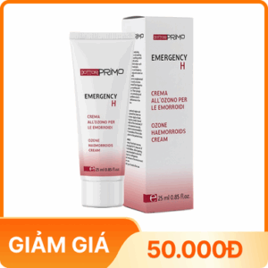 Kem hỗ trợ giảm các triệu chứng bệnh trĩ Dottorprimo Emergency H (25ml)