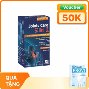 Thực phẩm bảo vệ sức khỏe Faroson Joints Care 9 in 1 (30 Viên)