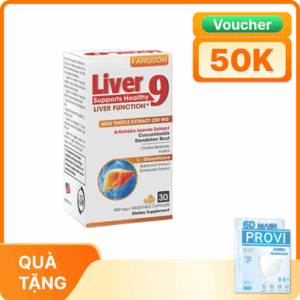 Thực phẩm bảo vệ sức khỏe Faroson Liver 9 (30 viên)