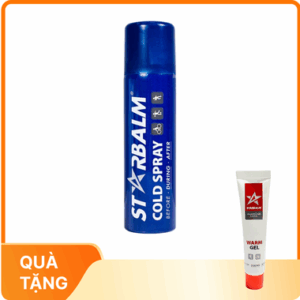 Chai xịt Starbalm Cold Spray làm lạnh giảm đau, chống viêm (150ml)