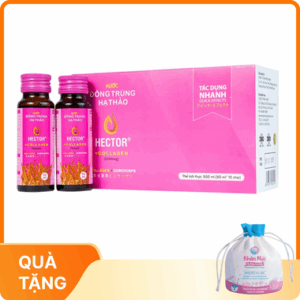 Nước Đông Trùng Hạ Thảo Hector Collagen (10 chai x 50ml)