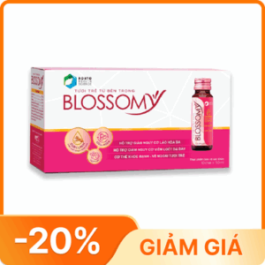 Nước Uống Blossomy Hỗ Trợ Sáng Da, Dạ Dày Khỏe (Hộp 10 Chai X 50ml)