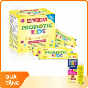 Cốm vi sinh MediUSA Probiotics Kids bảo vệ đường ruột (30 gói)