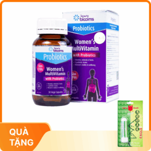 Thực phẩm bảo vệ sức khoẻ Women's Multivitamin With Probiotics Henry Blooms Hộp 30 viên