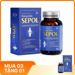 Thực phẩm bảo vệ sức khỏe dưỡng khớp Sepol (30 viên)