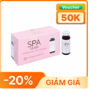 Nước uống collagen Nucos Spa 13.500 chống lão hóa săn chắc da (10 chai x50ml)