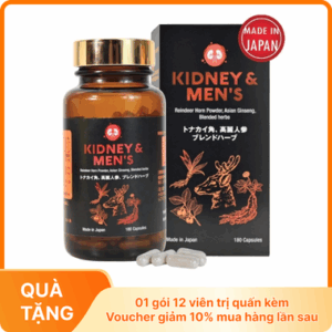 Thực phẩm bảo vệ sức khoẻ Kidney Men's tăng cường sinh lý nam giới - Hộp 180 viên