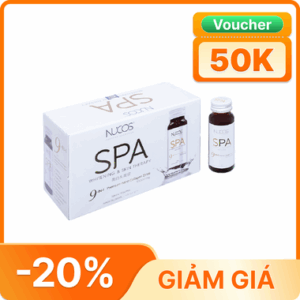 Nước Uống Nucos Spa 10.000 Hạn Chế Lão Hóa, Làm Đẹp Da (Hộp 10 Chai X 50ml)