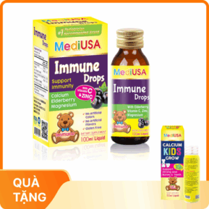 Thực phẩm bảo vệ sức khỏe MediUSA Immune Drops (100mL)