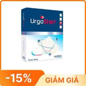 Băng gạc điều trị vết thương do tì đè UrgoStart Contact 10cm x 10cm (10 miếng)