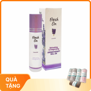 Dầu lăn Fresh On Lavender giảm căng thẳng mệt mỏi - Chai 8ml