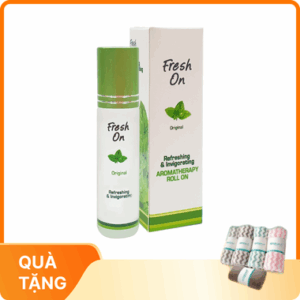 Dầu lăn Fresh On Original giảm căng thẳng, mệt mỏi - Chai 8ml